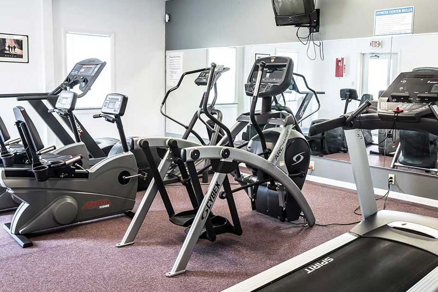 Yorktown Colony Apartments fitness center